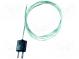 Sonda  teploty typu K  -50÷400°C  Presn  ±2,5°C  1,5m