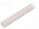 Teplom zmrštiteľná trubička  tenkostenné  3  1  3mm  L  30m  biela