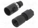 Konektor  napájacie AC  skrutková svorka  vidlica  TH381  7÷8mm