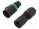 Konektor  napájacie AC  skrutková svorka  vidlica  TH381  7÷8mm