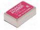 Prevodník  DC/DC  10W  Uvst 9÷36V  12VDC  Ivýst 833mA  DIP24  17,3g
