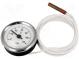 Senzor  teplomer s kapilárou  Vonk.rozmery  Ø52x25mm  na panel