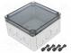 Kryt  univerzálny  X  130mm  Y  130mm  Z  75mm  TK PC  polykarbonát