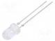 LED  5mm  žlto-zelená  1350÷3500mcd  9°  50mA  2,2÷2,7V  Poč.výv  2