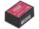 Prevodník  AC/DC  4W  Uvýst 12VDC  Ivýst 333mA  70%  Montáž  PCB