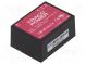 Prevodník  AC/DC  4W  Uvýst 24VDC  Ivýst 167mA  73%  Montáž  PCB