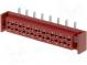 Wire-board  socket  female  PIN  16  SMT  on PCBs  30V  1A  -40÷105°C