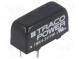 Prevodník  DC/DC  9W  Uvst 9÷36V  5VDC  Ivýst 1600mA  SIP8  5,9g