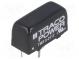 Prevodník  DC/DC  9W  Uvst 18÷36V  12VDC  Ivýst 750mA  SIP8  5,9g
