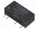 Prevodník  DC/DC  1W  Uvst 4,5÷5,5V  Uvýst 5VDC  Ivýst 200mA  SIP7