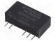 Prevodník  DC/DC  1W  Uvst 4,5÷5,5V  Uvýst 12VDC  Uvýst2 -12VDC