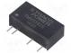 Prevodník  DC/DC  1W  Uvst 4,5÷5,5V  Uvýst 12VDC  Ivýst 80mA  SIP7
