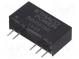 Prevodník  DC/DC  1W  Uvst 4,5÷5,5V  Uvýst 15VDC  Uvýst2 -15VDC