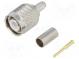 Zástrčka  TNC  vidlica  priamy  RG58  krimpovacie  na kábel