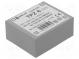 Transformátor  sieťový  6VA  115VAC,230VAC  6V  6V  PCB  IP00