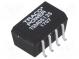 Prevodník  DC/DC  1W  Uvst 4,5÷5,5V  Uvýst 12VDC  Ivýst 80mA  SMD