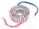 Transformátor  toroidný  100VA  230VAC  15V  6,66A  1,1kg  Ø  97mm