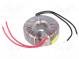 Transformátor  toroidný  100VA  230VAC  22V  4,54A  1,1kg  Ø  97mm