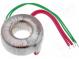 Transformátor  toroidný  10VA  230VAC  19V  0,53A  0,3kg  Ø  57mm