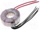 Transformátor  toroidný  50VA  230VAC  17V  17V  1,47A  1,47A  0,7kg