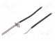 Senzor  teploty  NTC  10000Ω  -20÷105°C  Dĺž  1,5m  Výv  2 vodiče