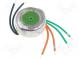 Transformátor  toroidný  10VA  230VAC  17V  0,58A  0,2kg  Ø  53mm