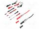 Súprava meracích káblov  čierna a červená