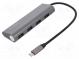 Hub USB  USB C  USB 3.0,USB 3.1  PnP  Počet portov  4  5Gbps