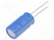 Kondenzátor  elektrolytický  THT  1000uF  25VDC  Ø12,5x25mm  ±20%