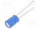Kondenzátor  elektrolytický  THT  47uF  50VDC  Ø8x11,5mm  ±20%