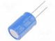 Kondenzátor  elektrolytický  THT  1000uF  35VDC  Ø16x25mm  ±20%