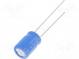 Kondenzátor  elektrolytický  THT  4,7uF  100VDC  Ø8x11,5mm  ±20%