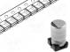 Kondenzátor  elektrolytický  SMD  470uF  16VDC  Ø10x10mm  ±20%