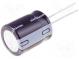Kondenzátor  elektrolytický  THT  82uF  250VDC  Ø10x40mm  ±20%