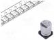 Kondenzátor  elektrolytický  low ESR  SMD  470uF  35VDC  Ø8x10mm