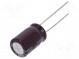 Kondenzátor  elektrolytický  THT  10uF  400VDC  Ø10x16mm  ±20%