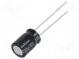 Kondenzátor  elektrolytický  bipolárny  THT  220uF  10VDC  ±20%
