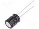 Kondenzátor  elektrolytický  bipolárny  THT  220uF  16VDC  ±20%