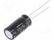 Kondenzátor  elektrolytický  bipolárny  THT  470uF  16VDC  ±20%