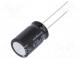 Kondenzátor  elektrolytický  bipolárny  THT  470uF  25VDC  ±20%