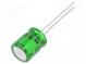 Kondenzátor  elektrolytický  bipolárny  THT  33uF  35V  Ø10x12,5mm