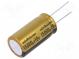 Kondenzátor  elektrolytický  THT  15000uF  10VDC  Ø18x35,5mm  ±20%