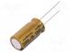 Kondenzátor  elektrolytický  THT  3300uF  16VDC  Ø12,5x25mm  ±20%