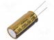 Kondenzátor  elektrolytický  THT  2200uF  50VDC  Ø16x35,5mm  ±20%