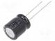 Kondenzátor  elektrolytický  THT  1000uF  16VDC  Ø12,5x15mm  ±20%