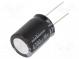 Kondenzátor  elektrolytický  THT  4700uF  16VDC  Ø18x25mm  ±20%