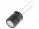 Kondenzátor  elektrolytický  THT  470uF  35VDC  Ø12,5x15mm  ±20%