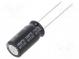 Kondenzátor  elektrolytický  THT  470uF  35VDC  Ø10x20mm  ±20%