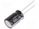 Kondenzátor  elektrolytický  THT  1000uF  10VDC  Ø12,5x20mm  ±20%