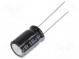 Kondenzátor  elektrolytický  THT  330uF  16VDC  Ø10x16mm  ±20%